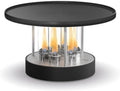 höfats - CIRCLE 35 Tafelgrill Pro met pannenset - Indoor  Outdoor Plancha Grill - Tot 4 uur plaatsonafhankelijke barbecue zonder stroom en kolen, traploze temperatuurregeling - Ø 35 cm(35/Tafelbarbecue)