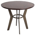 Technische titel: "Ronde Eettafel met Metalen Onderstel"