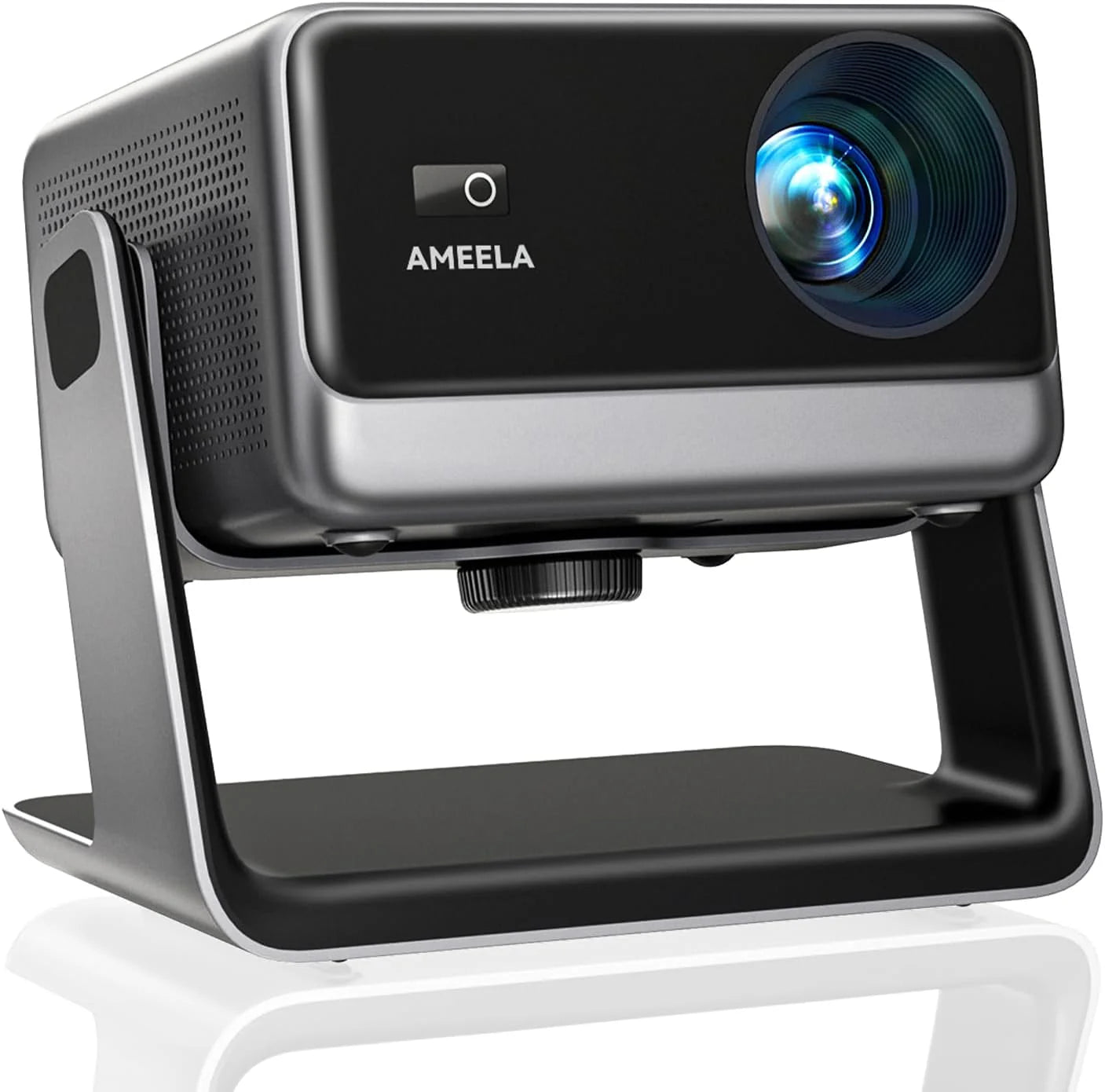 30.000 lumen beamer [Dolby Audio] projector 4K WiFi Bluetooth, AMEELA 1080P geïntegreerde projector Youtube/PrimeVideo (2025 4K met WiFi en Blutooth)