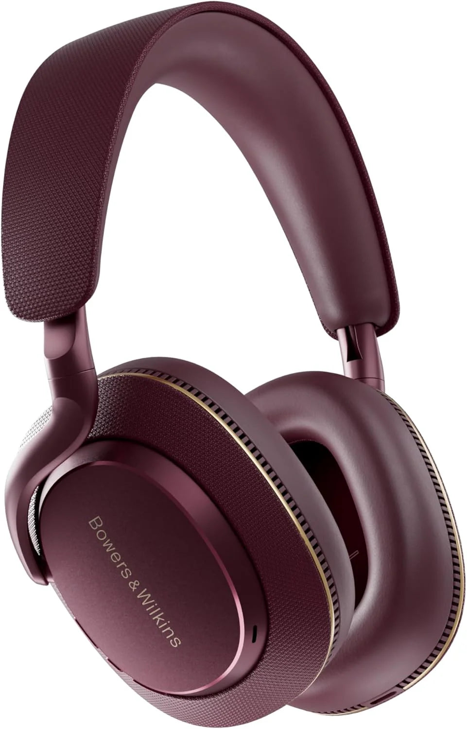 Bowers  Wilkins Px7 S3 Draadloze Over-Ear Hoofdtelefoon, Geavanceerde Ruisonderdrukking, 24-bit DSP, aptX Lossless, 30 Uur Afspelen, 8 Microfoons, Snelladen - Antraciet Zwart(Vintage Maroon)
