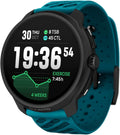 SUUNTO Race 2 sporthorloge voor heren en dames, activiteitentracker, GPS, dual-band, GNSS, off-line kaart, AMOLED-touchscreen, smartwatch, hartslagmeter, stappenteller, hoogtemeter(Wave Blue)