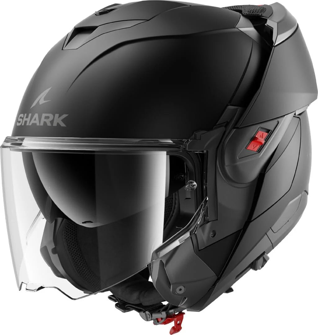 Shark Oxo Blank Helm, schwarz matt, S (55/56)