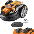 Lawnmaster OcuMow®16 kabelloze maairobot voor gazons tot 200 m², obstakelvermijdende, geruisloze maairobot zonder begrenzingskabel VBRM16 Plus
