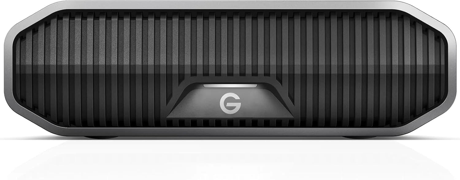 SanDisk Professional G-Drive 12TB Enterprise Class Desktop externe harde schijf, harde schijf tot 250 MB/s, USB-C (5 Gbps), USB-C (USB 3.2 Gen 2), 7200 RPM Ultrastar, snelle back-up, Premium(26TB)