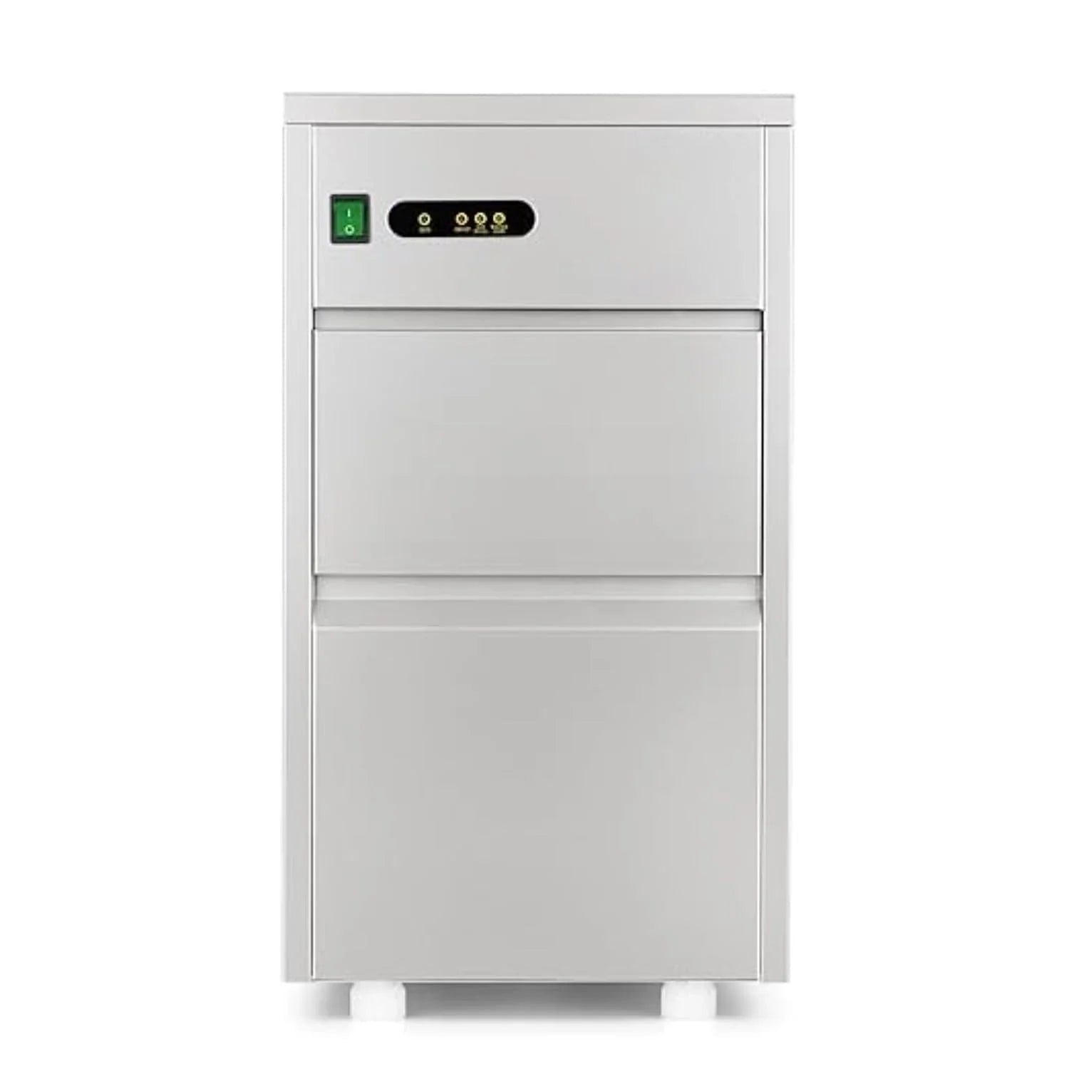 Professionele holle ijsblokjesmachine, 20 kg/24 uur, hoogwaardige ijsblokjes, opslag 5 kg, luchtkoeling