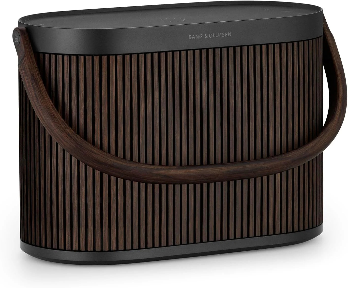 Bang  Olufsen Beosound A5 - Bluetooth-speaker, draagbaar, modulair, draadloos oplaadbaar, luid geluid, voor thuis en buiten, lange batterijduur, premium audio - Donker eiken
