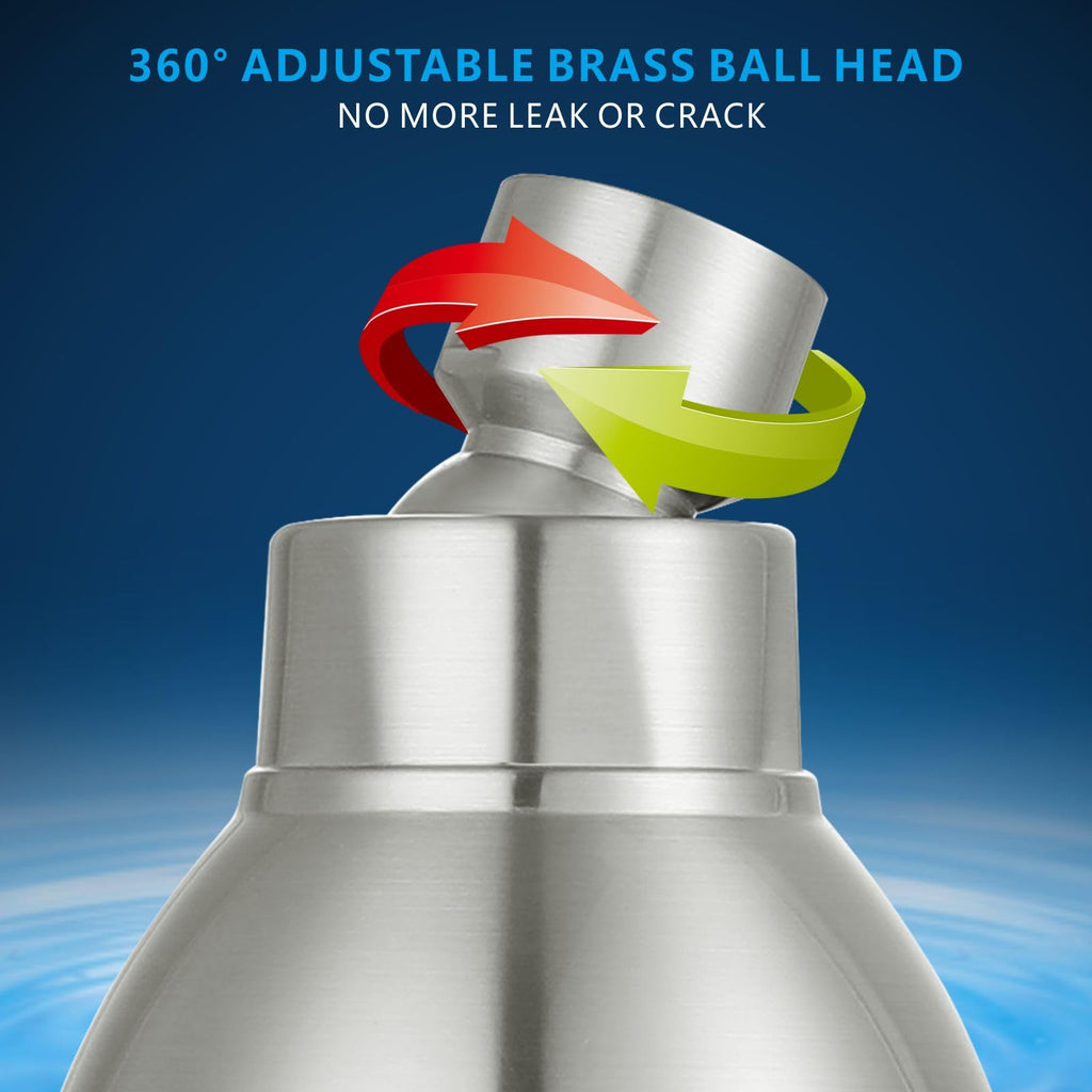 10 Pack High Pressure Shower Head - Powerful Bathroom Pressure Boosting Showerhead - Perfect Universal Replacement for Rain Shower Heads(Chrome)