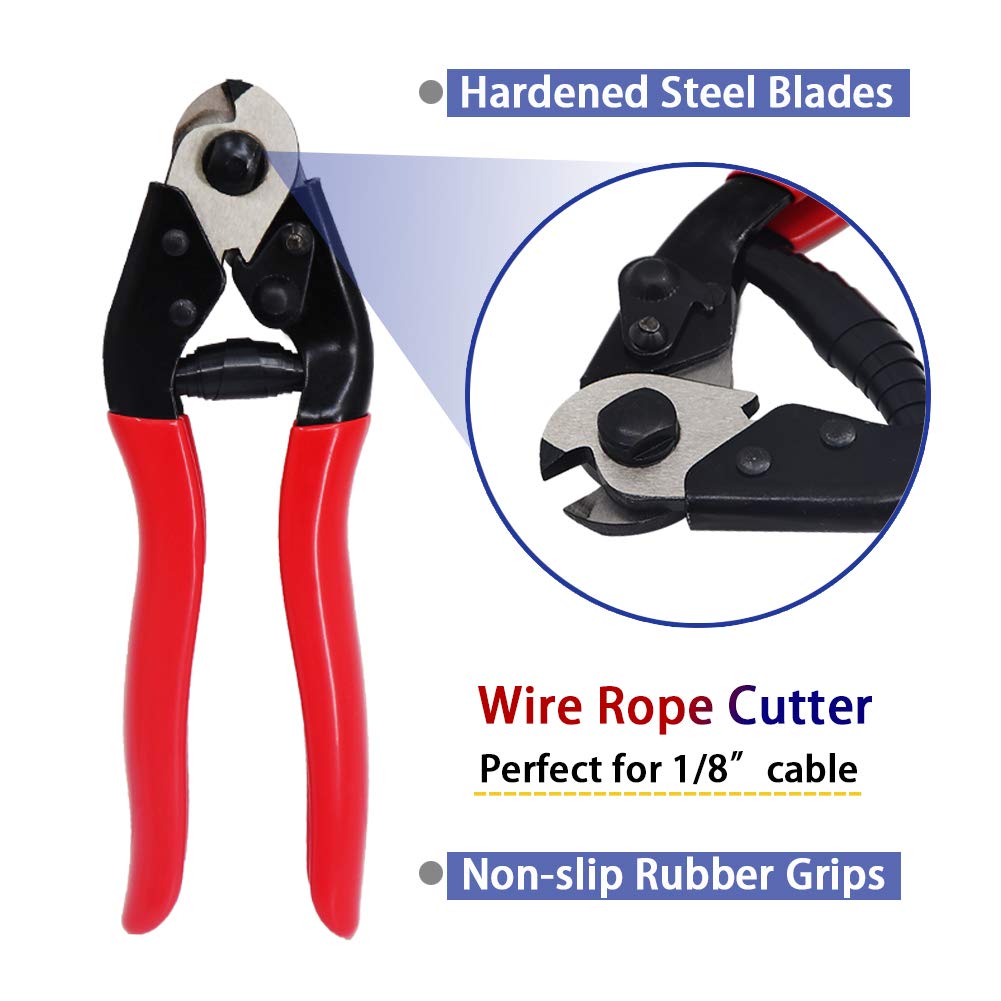 1000FT 1/8" T316 Stainless Steel Cable, Wire Rope Aircraft Cable