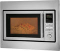 Bomann 3in1 inbouw magnetron | grill en convectie | 25 liter | 10 automatische programma's | ontdooifunctie | grillrooster en draaiplateau (Ø 32 cm) | 900 watt | roestvrij staal | MWG 2216 H EB