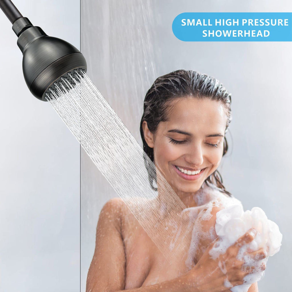 10 Pack High Pressure Shower Head - Powerful Bathroom Pressure Boosting Showerhead - Perfect Universal Replacement for Rain Shower Heads(Chrome)