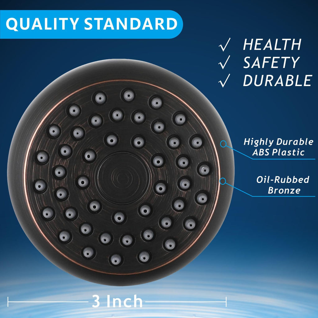 10 Pack High Pressure Shower Head - Powerful Bathroom Pressure Boosting Showerhead - Perfect Universal Replacement for Rain Shower Heads(Chrome)