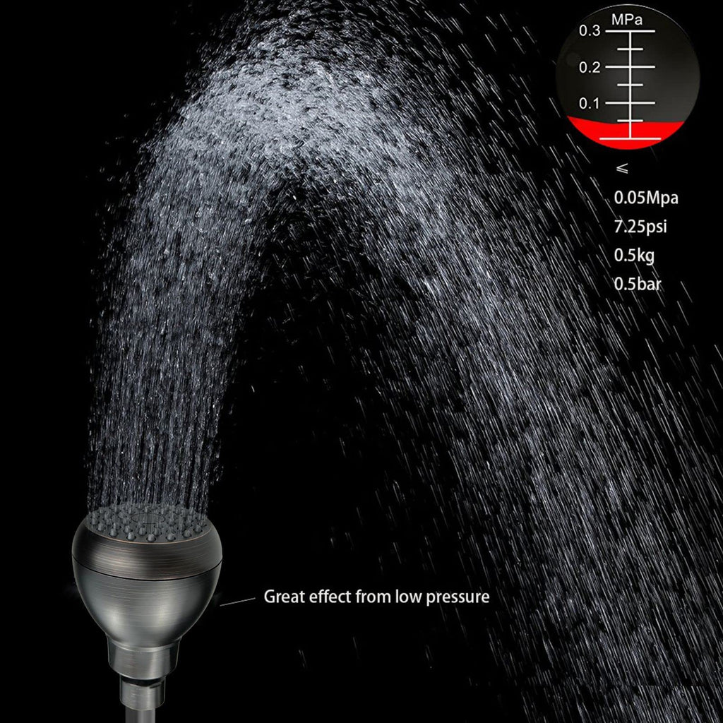10 Pack High Pressure Shower Head - Powerful Bathroom Pressure Boosting Showerhead - Perfect Universal Replacement for Rain Shower Heads(Chrome)