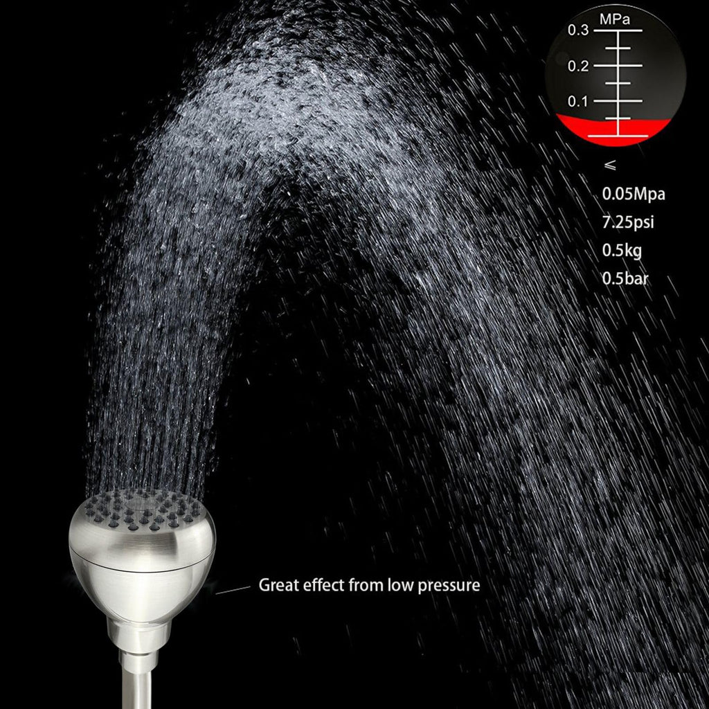 10 Pack High Pressure Shower Head - Powerful Bathroom Pressure Boosting Showerhead - Perfect Universal Replacement for Rain Shower Heads(Chrome)