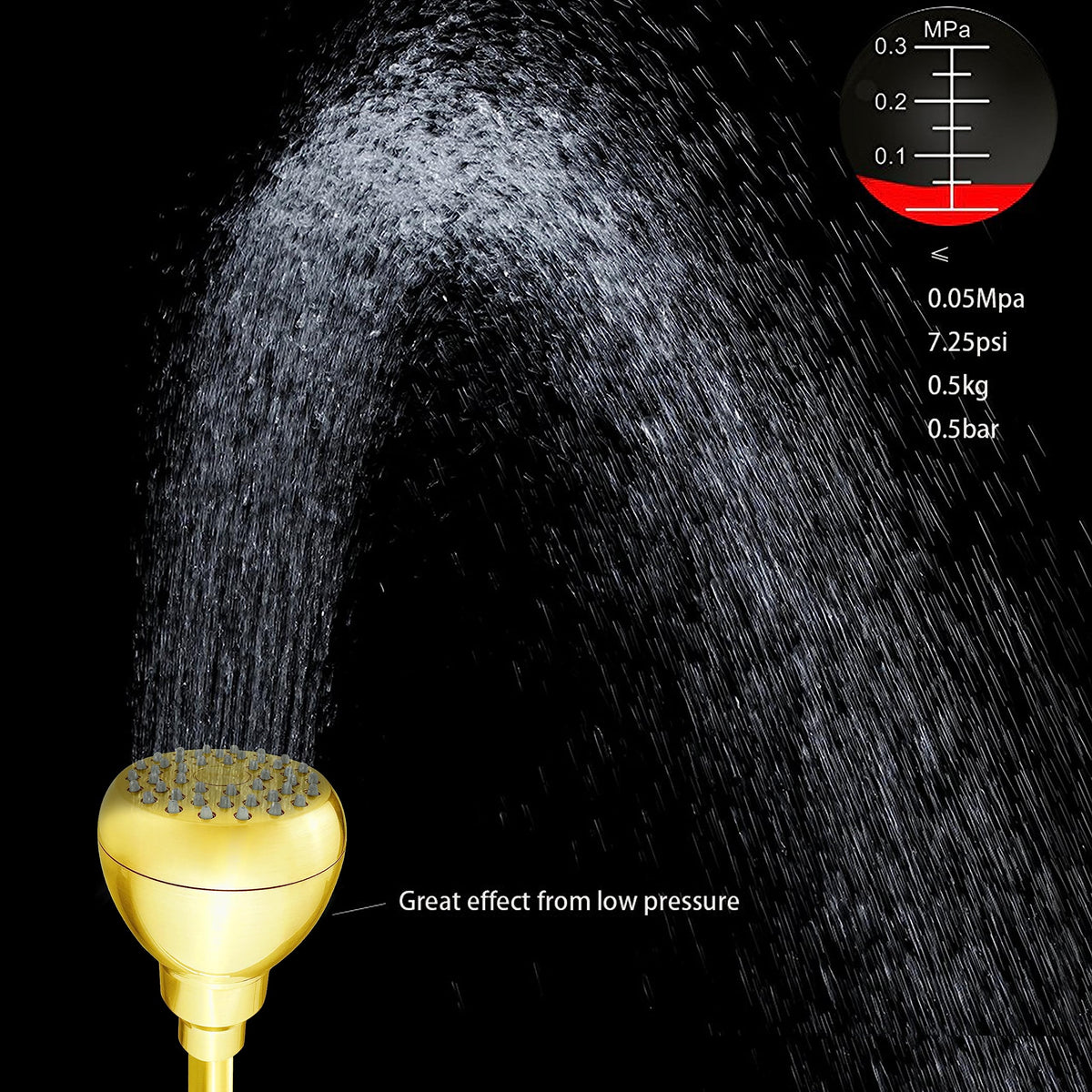 10 Pack High Pressure Shower Head - Powerful Bathroom Pressure Boosting Showerhead - Perfect Universal Replacement for Rain Shower Heads(Chrome)