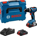 Bosch Professional 18V System accuschroefklopboormachine GSB 18V-65 (borstelloze motor, koplengte 175, incl. 2 x ProCORE18V 4.0Ah-accu's, L-BOXX)