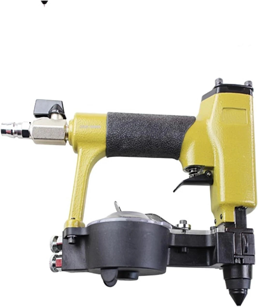 Draagbaar elektrisch schiethamer, Pneumatische Pinnen Nietmachine Automatische Voeden Air Deco Pneumatische Tacker Gun For Meubels Hout Gereedschap Tekening Pins Tacker ZN-12 voor inlijsten, houtbewer