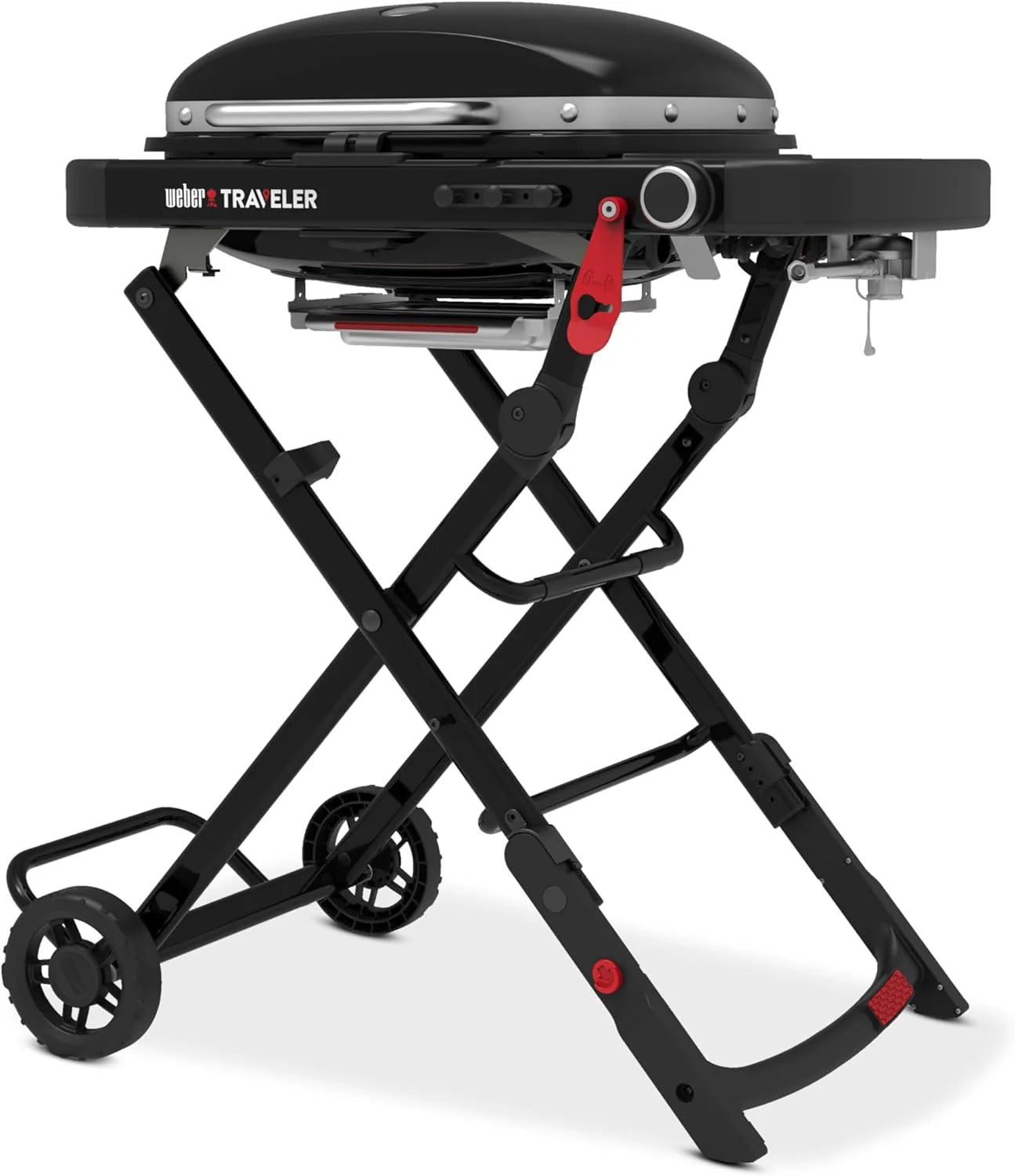 WEBER Traveler compacte gasbarbecue zwart