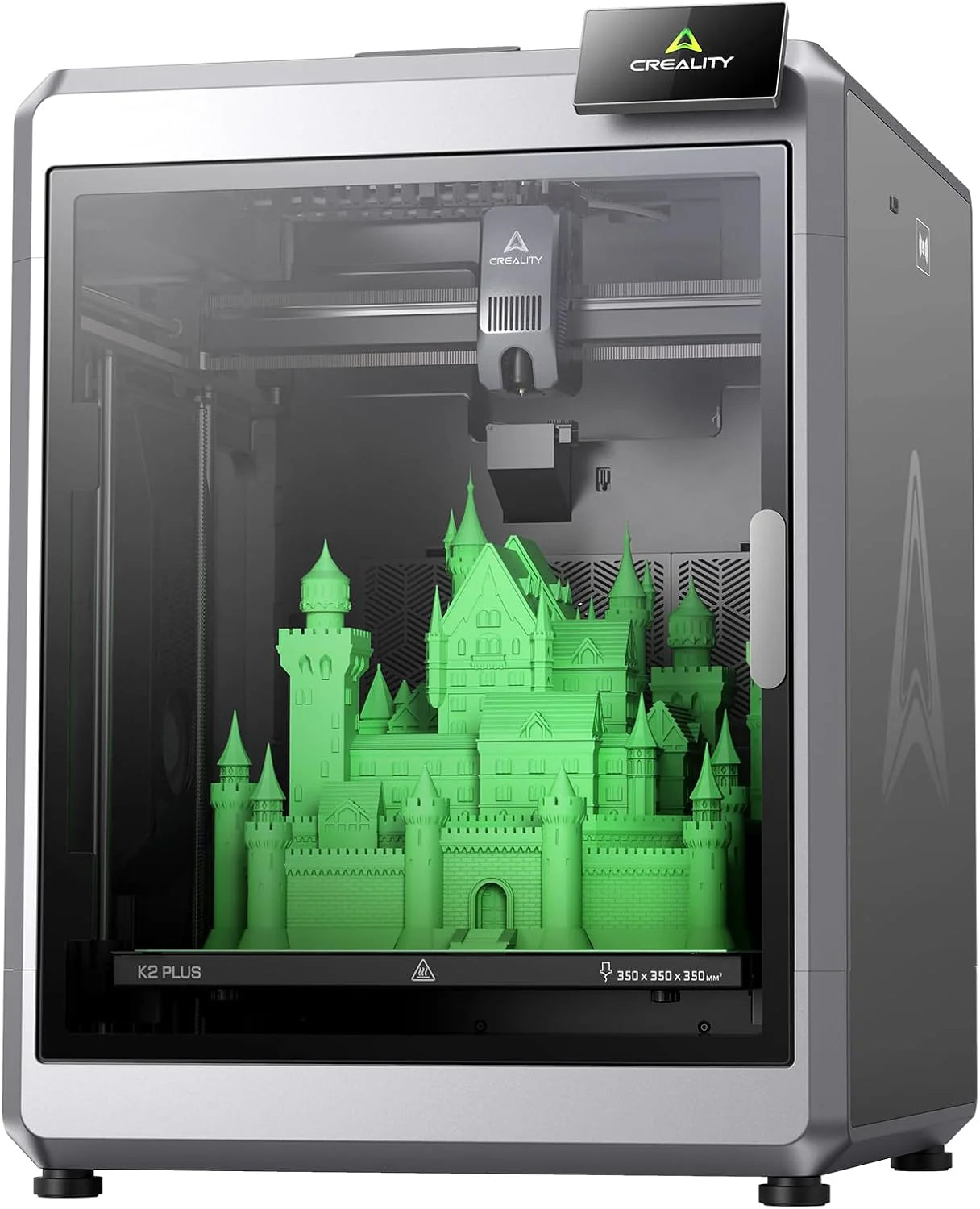 Creality K2 Combo (A), veelkleurige 3D-printer met CFS, Max 600 mm/s, automatische nivellering, geluidsarme druk en hulpventilator, mondstuk 300 °C, drukvolume 260 x 260 x 260 mm(K2 Plus)
