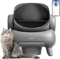 Neakasa M1 zelfreinigende kattenbak met open bovenkant, automatische kattenbak met app-bediening, geurvrije afvalverwijdering inclusief vuilniszakken(M1 Bac à Litière Autonettoyante)